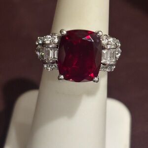 Rare Victoria Wieck ruby ring
